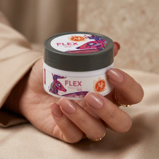 Uñas Acrílico FLEX 1/2 oz rosa MC Nails - Acrílico - Elegans Nails