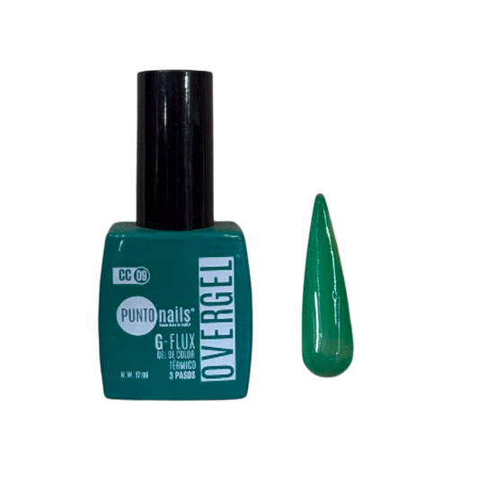 Gel Polish Térmico CC-09 – Punto Nails Overgel G-Flux 3 Pasos - Gel - Elegans Nails