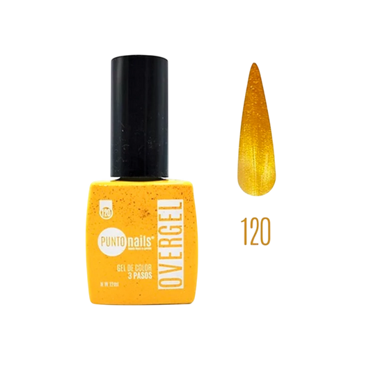 Overgel #120 Oro Radiante – Punto Nails 12 ml - Gel - Elegans Nails