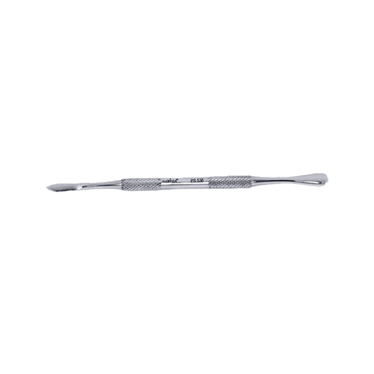 Empujador de Cutícula Aashta PS-536 Doble Punta de Acero Inoxidable Profesional - Aashta - Elegans Nails