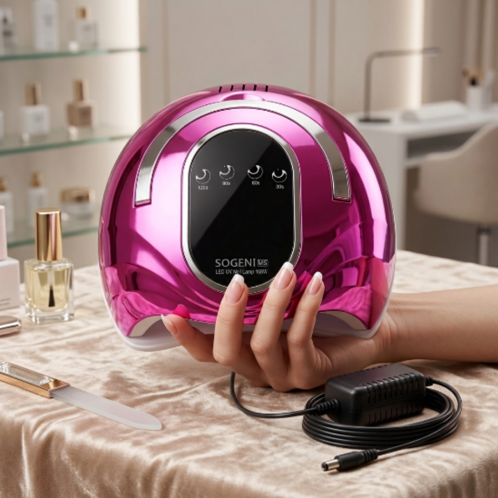Lámpara UV/LED SOGENI M5 168W para Uñas con Sensor Automático y Temporizador - Electrónicos - Elegans Nails