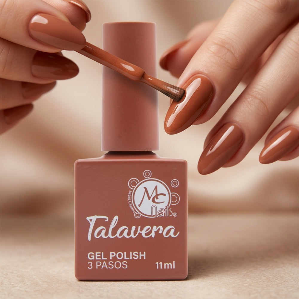 Gel de Uñas Talavera GEL POLISH 3 pasos 11ml #018 - Gel - Elegans Nails