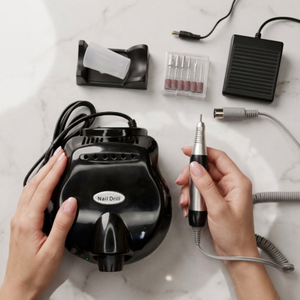 Esmeril para Uñas con Pedal, Micromotor y Accesorios - Electrónicos - Elegans Nails