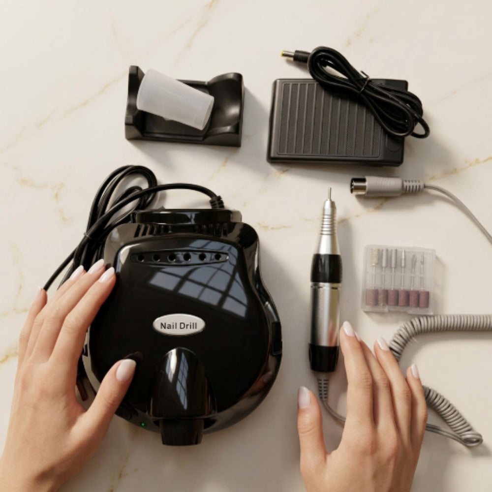 Esmeril para Uñas con Pedal, Micromotor y Accesorios - Electrónicos - Elegans Nails