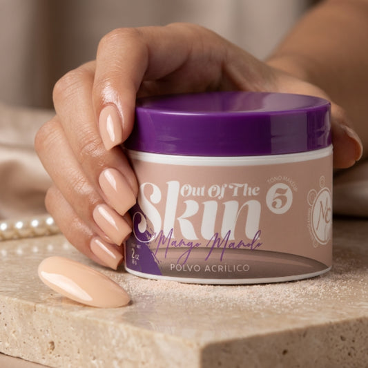 Polvo Acrílico Nude Mango Manolo #5 Out Of The Skin MC Nails 2 oz - Acrílico - Elegans Nails