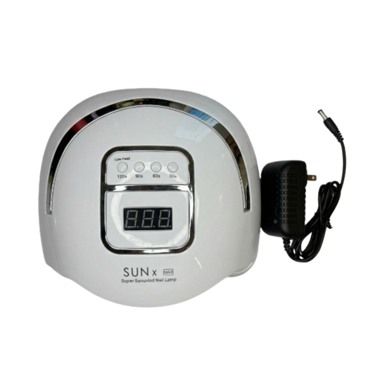 Lámpara para Uñas UV/LED SUN X MAX 228W con Pantalla LCD y Sensor Automático - Electrónicos - Elegans Nails