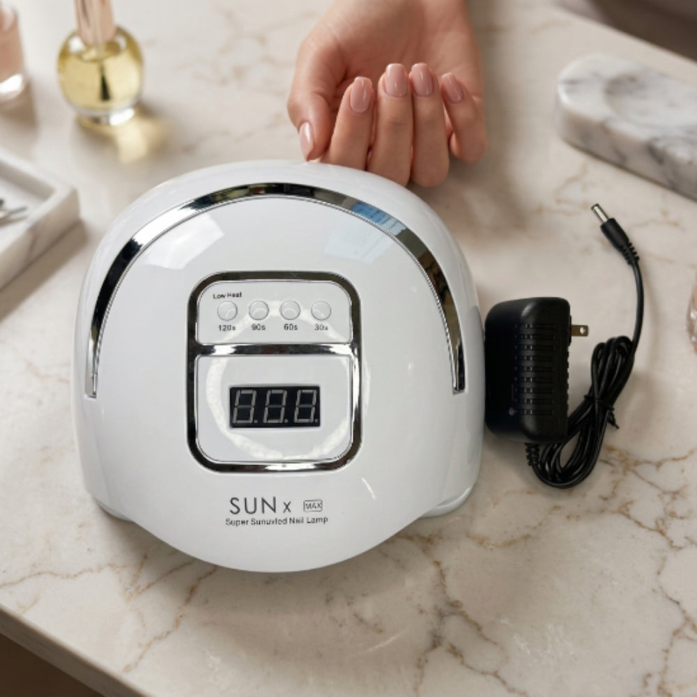 Lámpara para Uñas UV/LED SUN X MAX 228W con Pantalla LCD y Sensor Automático - Electrónicos - Elegans Nails