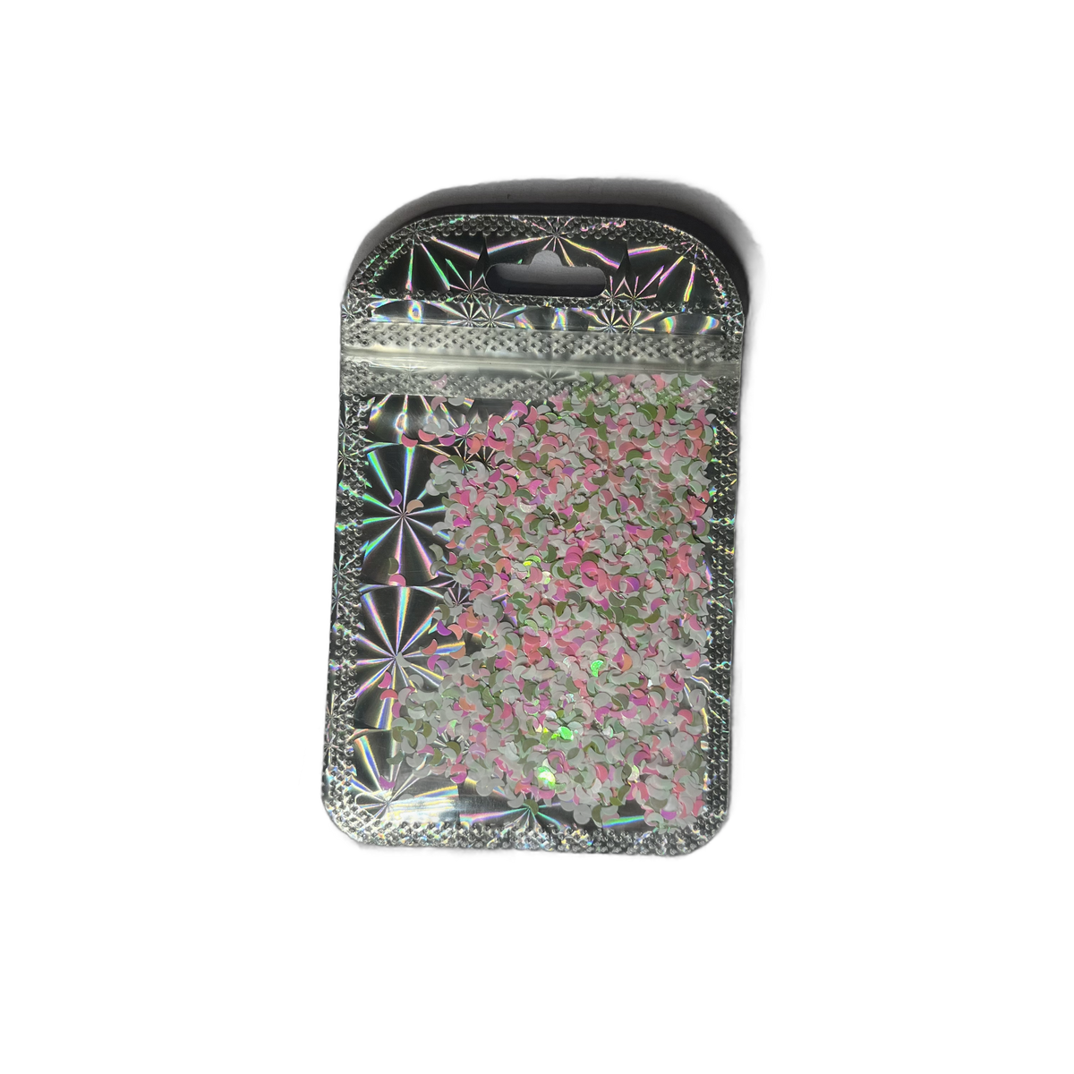 Acetato Media Luna Rosa– Nail Art - Decoraciones - Elegans Nails