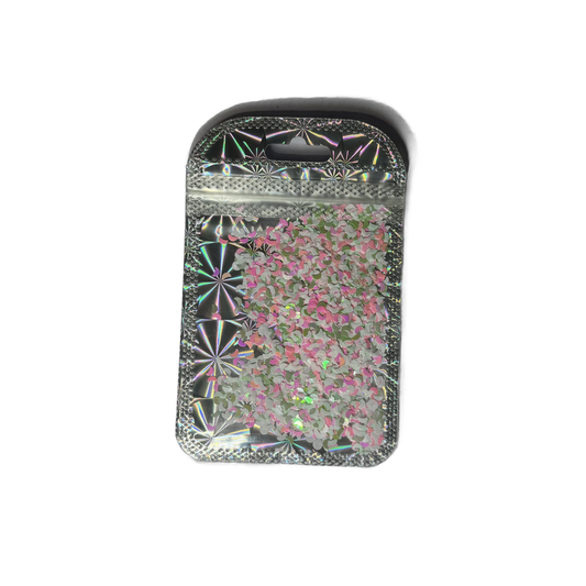 Acetato Media Luna Rosa– Nail Art - Decoraciones - Elegans Nails