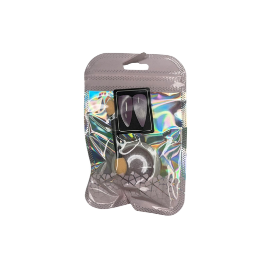 Efecto Ojo de Gato Morado para Uñas – Pigmento Cat Eye Magnético con Aplicador Nail Art Profesional - Efectos - Elegans Nails