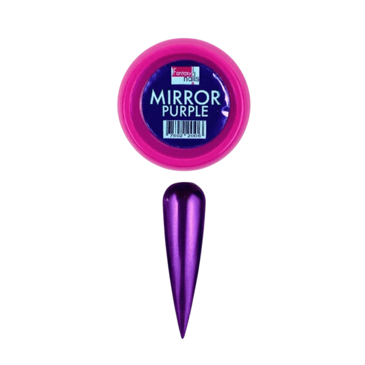 Efecto Espejo Morado Fantasy Nails Mirror Purple – Efecto Cromado para Uñas Profesional - Efectos - Elegans Nails