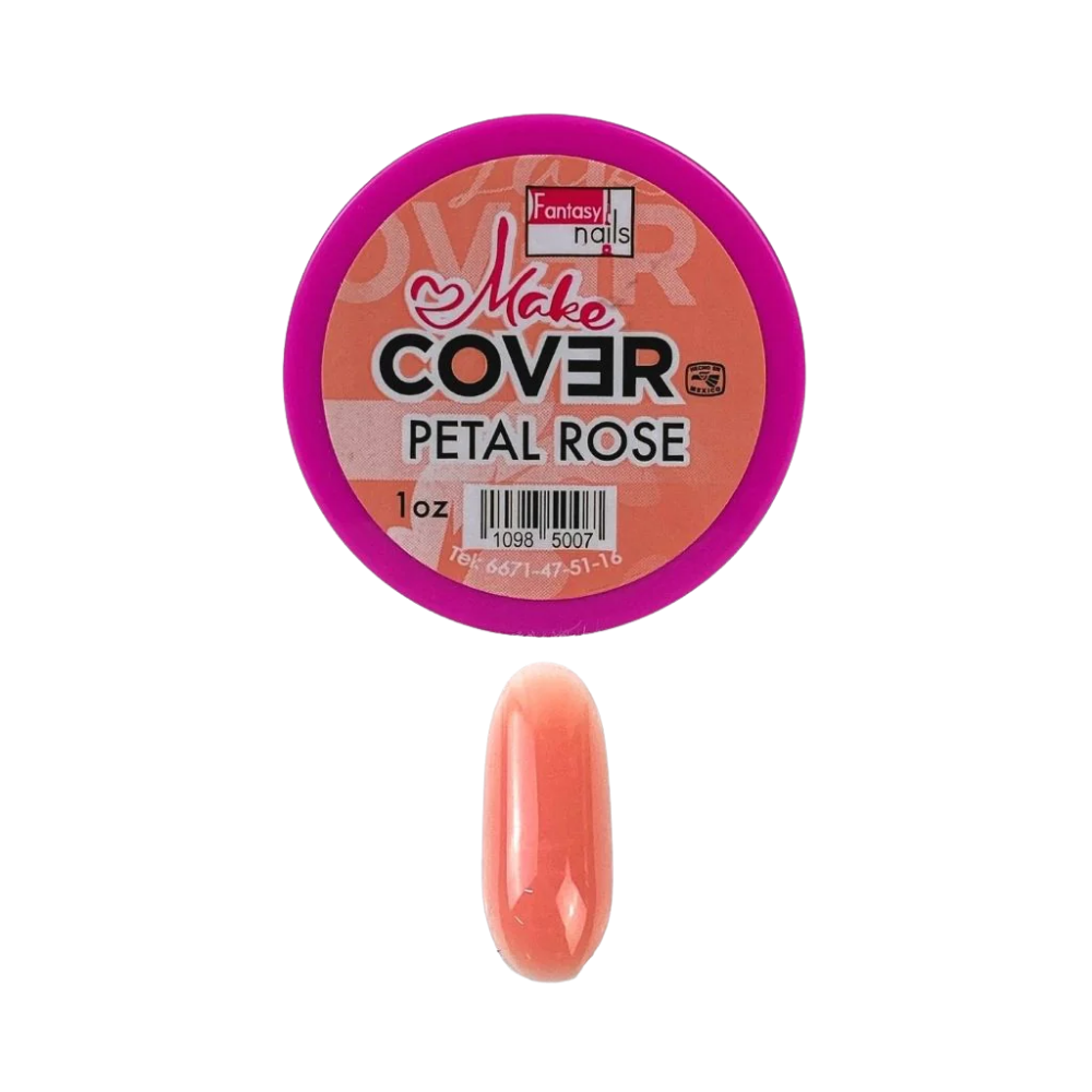 Uñas Acrílico Cover Fantasy Nails Petal Rose 1 oz – Acrílico Cover para Uñas Profesional - Acrílico - Elegans Nails