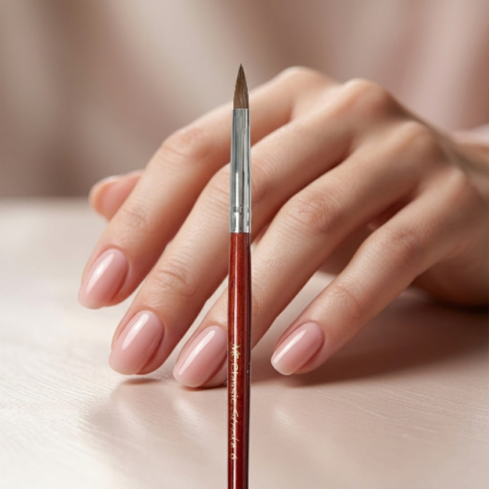 Pincel para uñas semiprofesional CLASSIC STROKE #6 MC Nails - Pinceles - Elegans Nails