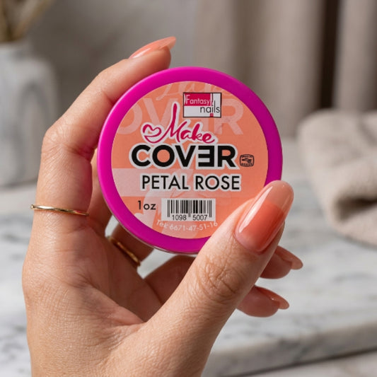 Uñas Acrílico Cover Fantasy Nails Petal Rose 1 oz – Acrílico Cover para Uñas Profesional - Acrílico - Elegans Nails