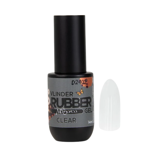 Gel Rubber MC Nails MONARCA VLINDER CLEAR 14ML - Gel Rubber - Elegans Nails