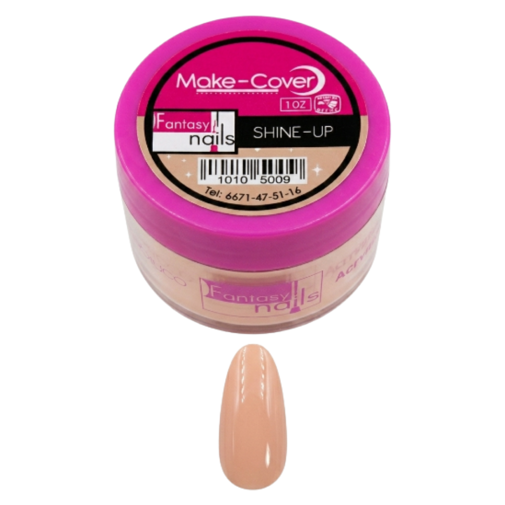 Acrílico Make Cover Shine-Up Fantasy Nails 1 oz para Uñas con Brillo - Acrílico - Elegans Nails