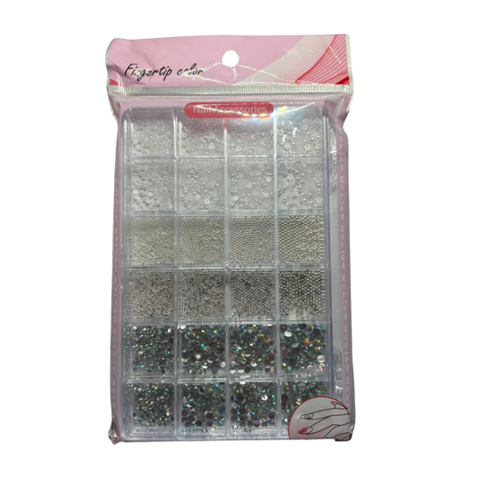 Perlas y Balines Decorativos para Uñas Fingertip Color - Decoraciones - Elegans Nails
