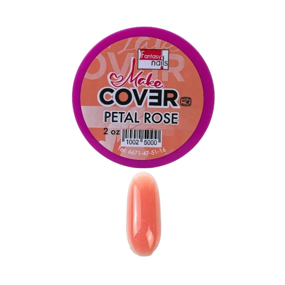 Uñas Acrilico Make Cover Petal Rose 2 oz Fantasy Nails - Acrílico - Elegans Nails