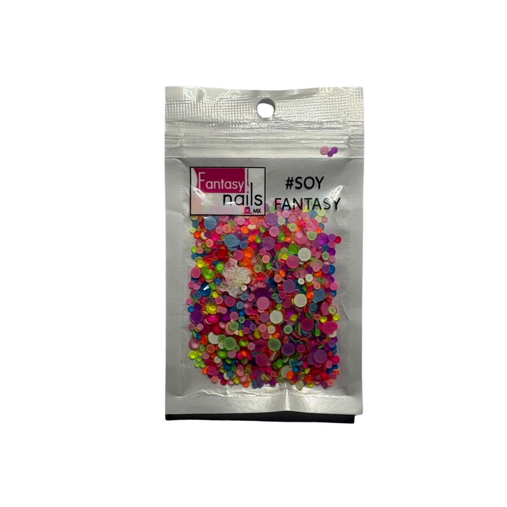 Piedras Strass Holográficas Neón para Uñas Fantasy - Decoraciones - Elegans Nails