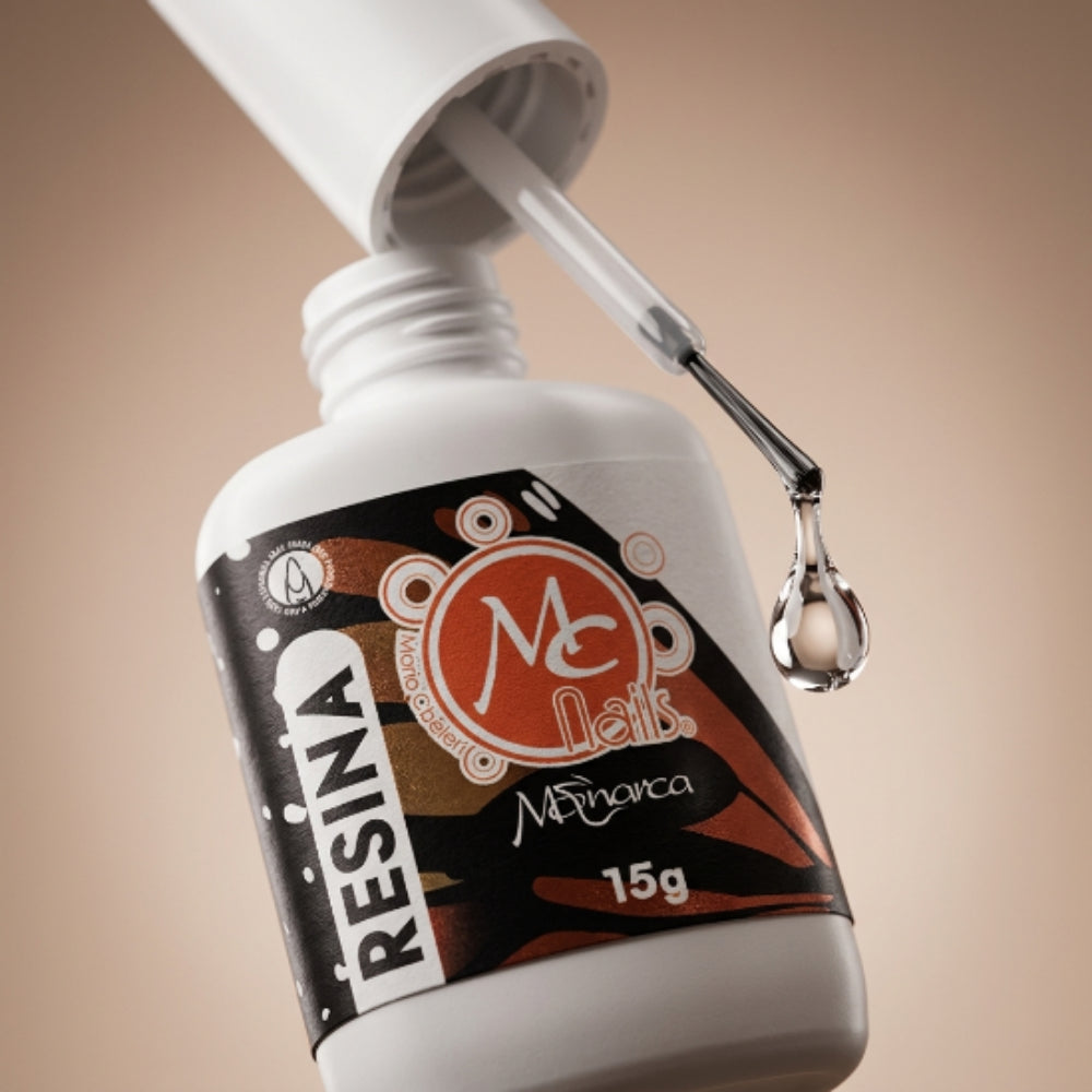 Resina para uñas con brocha MONARCA 15grs - Resina - Elegans Nails