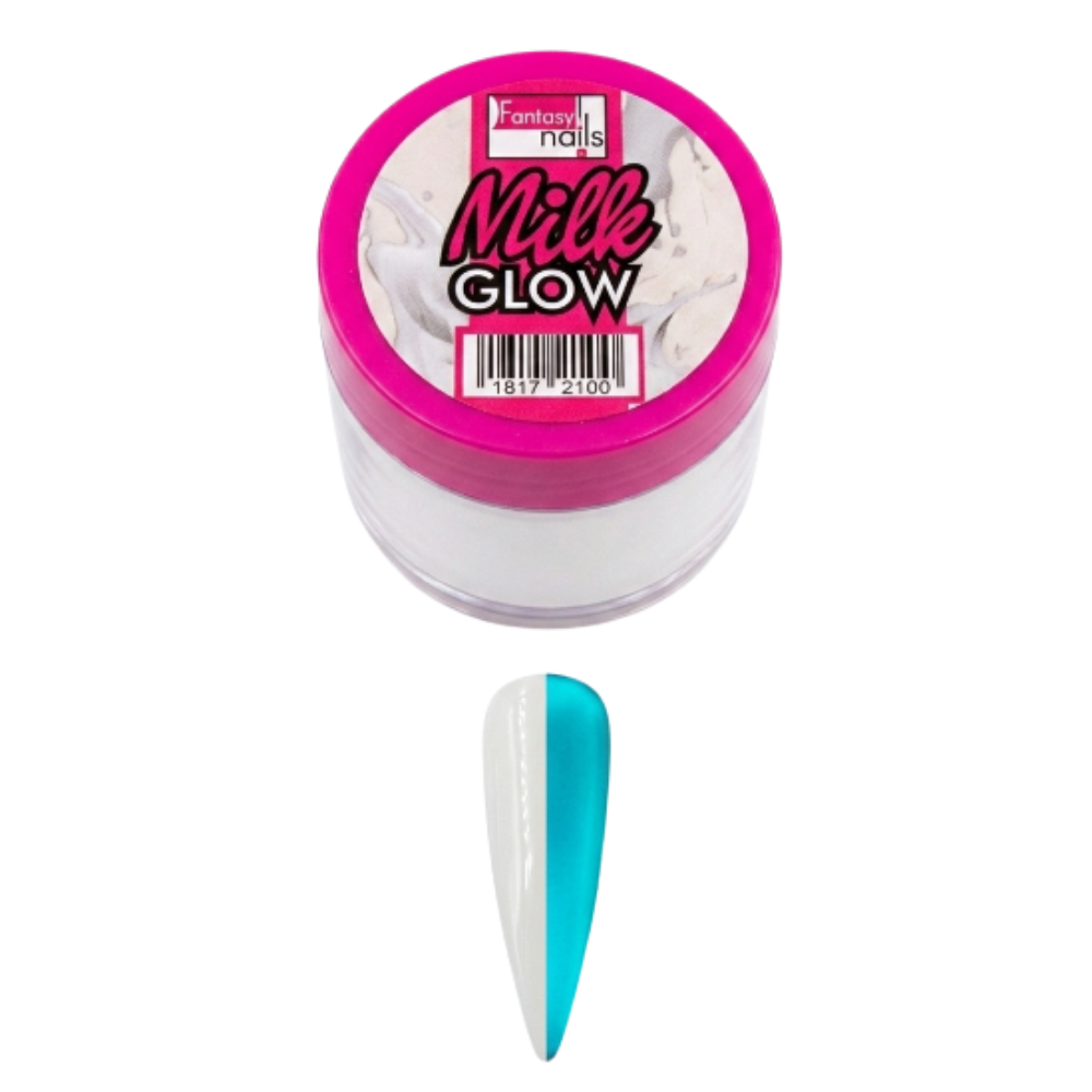 Acrílico Milk Glow Fantasy Nails 1 oz para Uñas Efecto Glow Lechoso - Acrílico - Elegans Nails