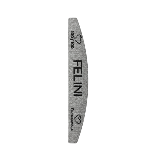 Lima Profesional Felini 100/100 para Uñas Acrílicas, Gel y Soft Gel - Limas - Elegans Nails