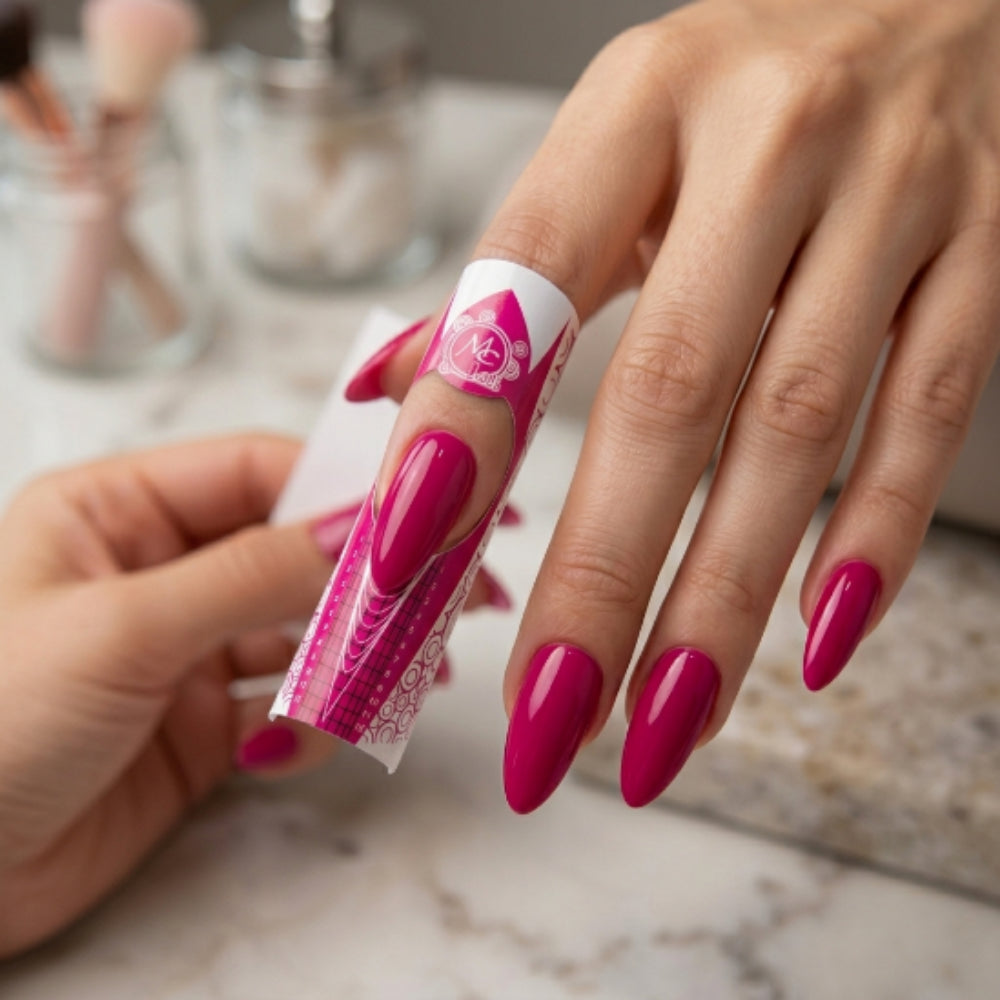 Rollo de forma escultural Grande 500 pz Rosa MC Nails - Rollo Forma Escultural - Elegans Nails