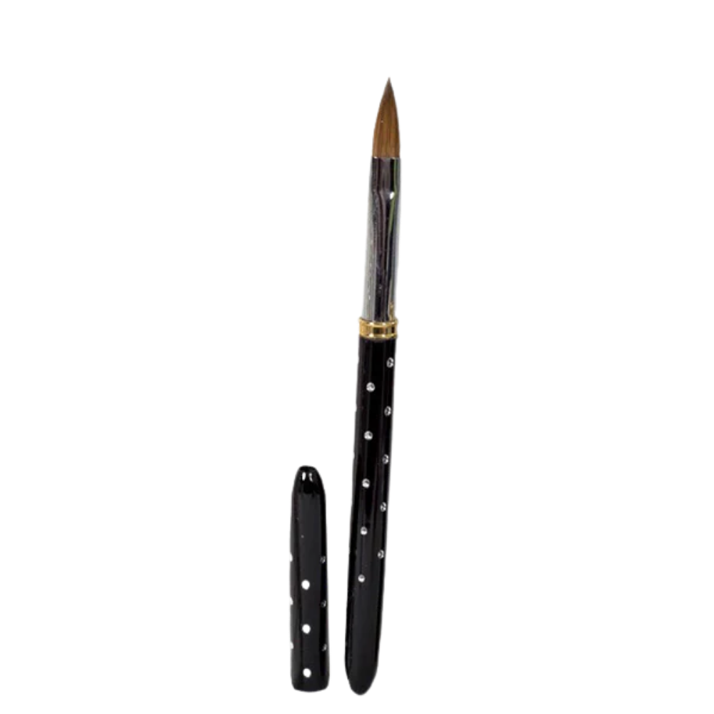 Pincel para Uñas Kolinsky BLACK ROCK #10 - Pinceles - Elegans Nails