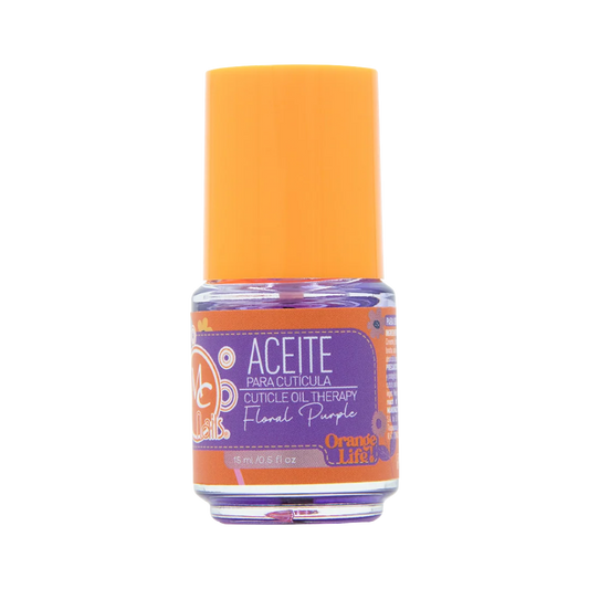 Aceite para cutícula Orange life FLORAL PURPLE 15ml Mc Nails - Aceite para Cutícula - Elegans Nails
