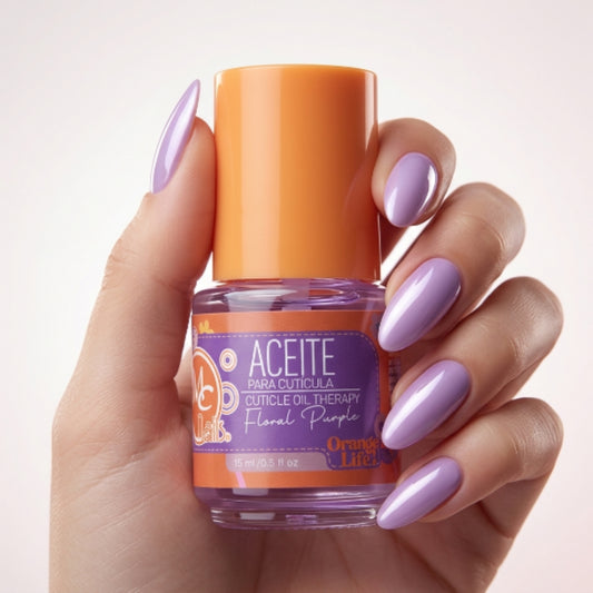 Aceite para cutícula Orange life FLORAL PURPLE 15ml Mc Nails - Aceite para Cutícula - Elegans Nails