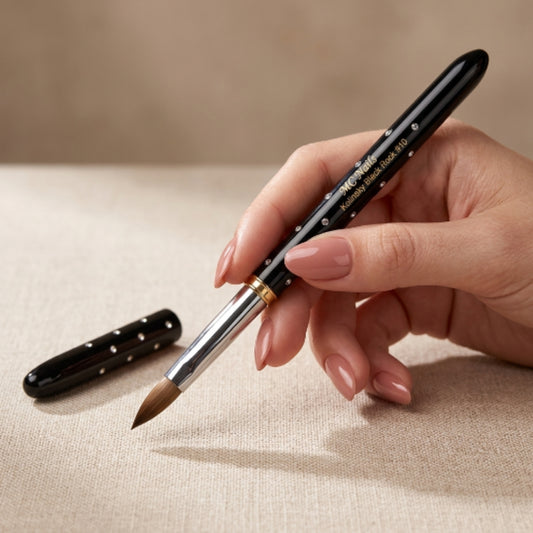Pincel para Uñas Kolinsky BLACK ROCK #10 - Pinceles - Elegans Nails