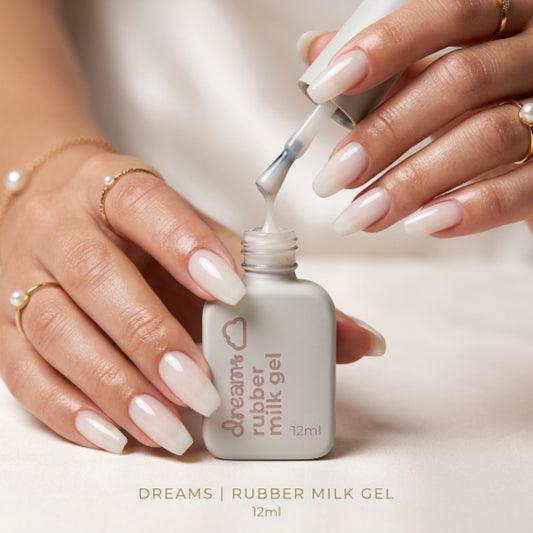 Gel Rubber de Uñas Dreams RUBBER MILK 12ml MC Nails - Gel - Elegans Nails