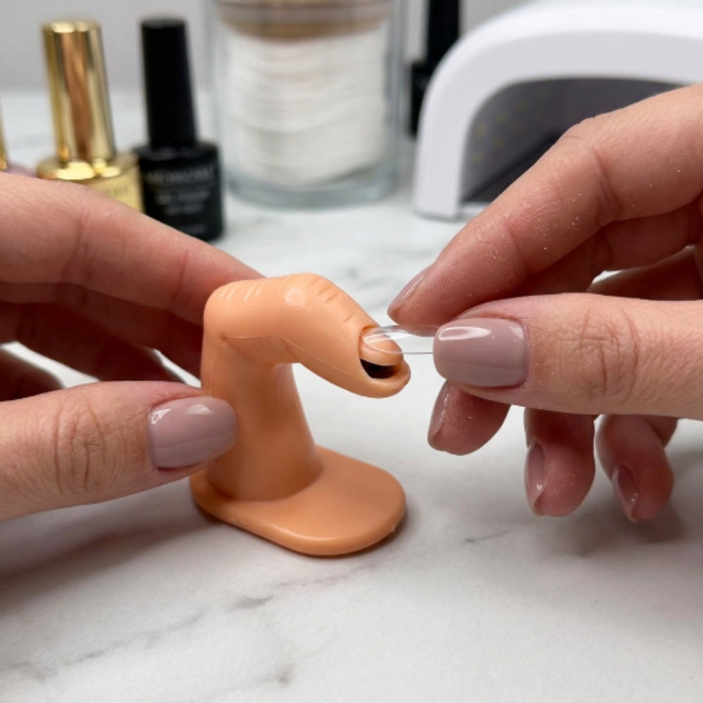 Dedo de Práctica para Uñas sin Uña para Acrílico, Gel, Soft Gel y Nail Art - Dedo - Elegans Nails