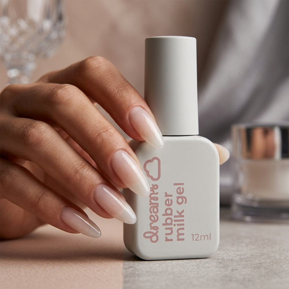 Gel Rubber de Uñas Dreams RUBBER MILK 12ml MC Nails - Gel - Elegans Nails