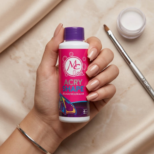 Liquido Moldeador de Acrilico en gel ACRYSHAPE 4oz MC Nails - Líquido Moldeador - Elegans Nails