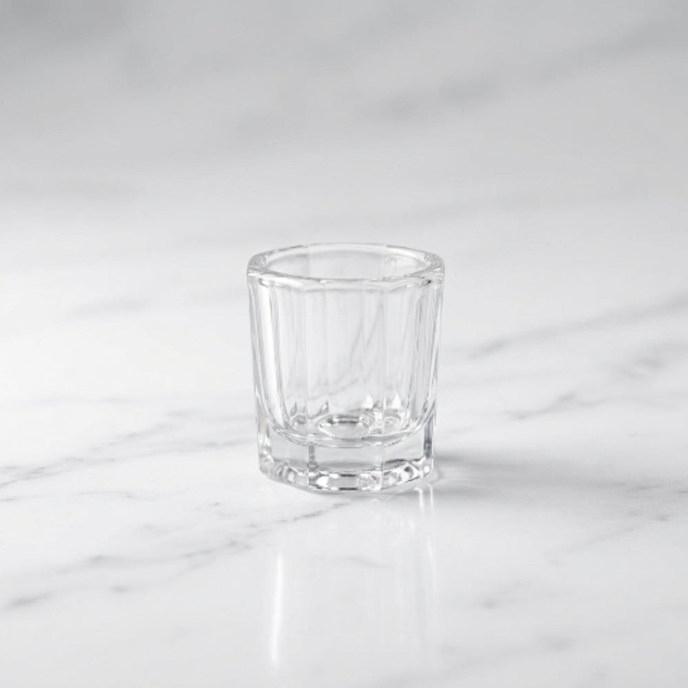 Godete de Cristal para Monómero y Líquidos Acrílicos para Uñas - Godete - Elegans Nails