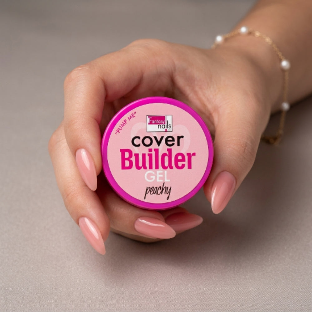 Cover Builder Gel Peachy Fantasy Nails Gel Constructor Rosa Durazno para Uñas - Gel de Construcción para Uñas - Elegans Nails