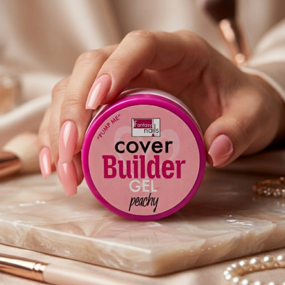 Cover Builder Gel Peachy Fantasy Nails Gel Constructor Rosa Durazno para Uñas - Gel de Construcción para Uñas - Elegans Nails