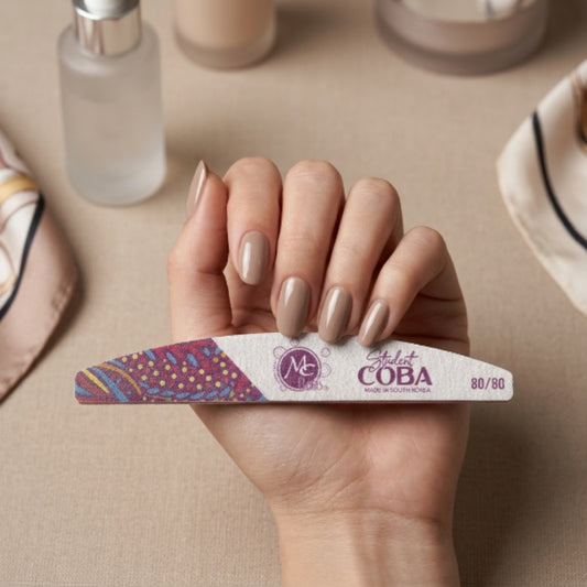 Lima de Uñas Student media Luna 80/80 MC Nails - Limas - Elegans Nails
