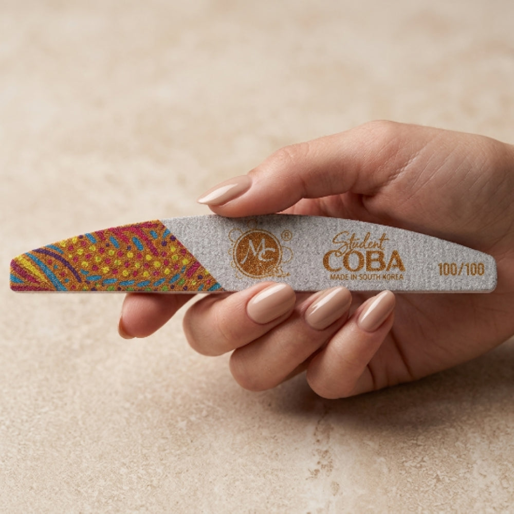 Lima de Uñas Student media Luna 100/100 MC Nails - Limas - Elegans Nails