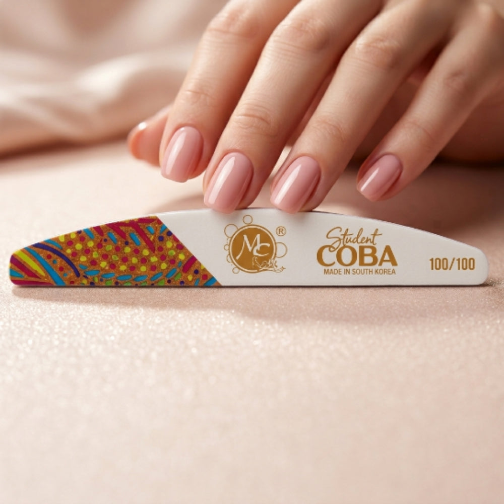 Lima de Uñas Student media Luna 100/100 MC Nails - Limas - Elegans Nails