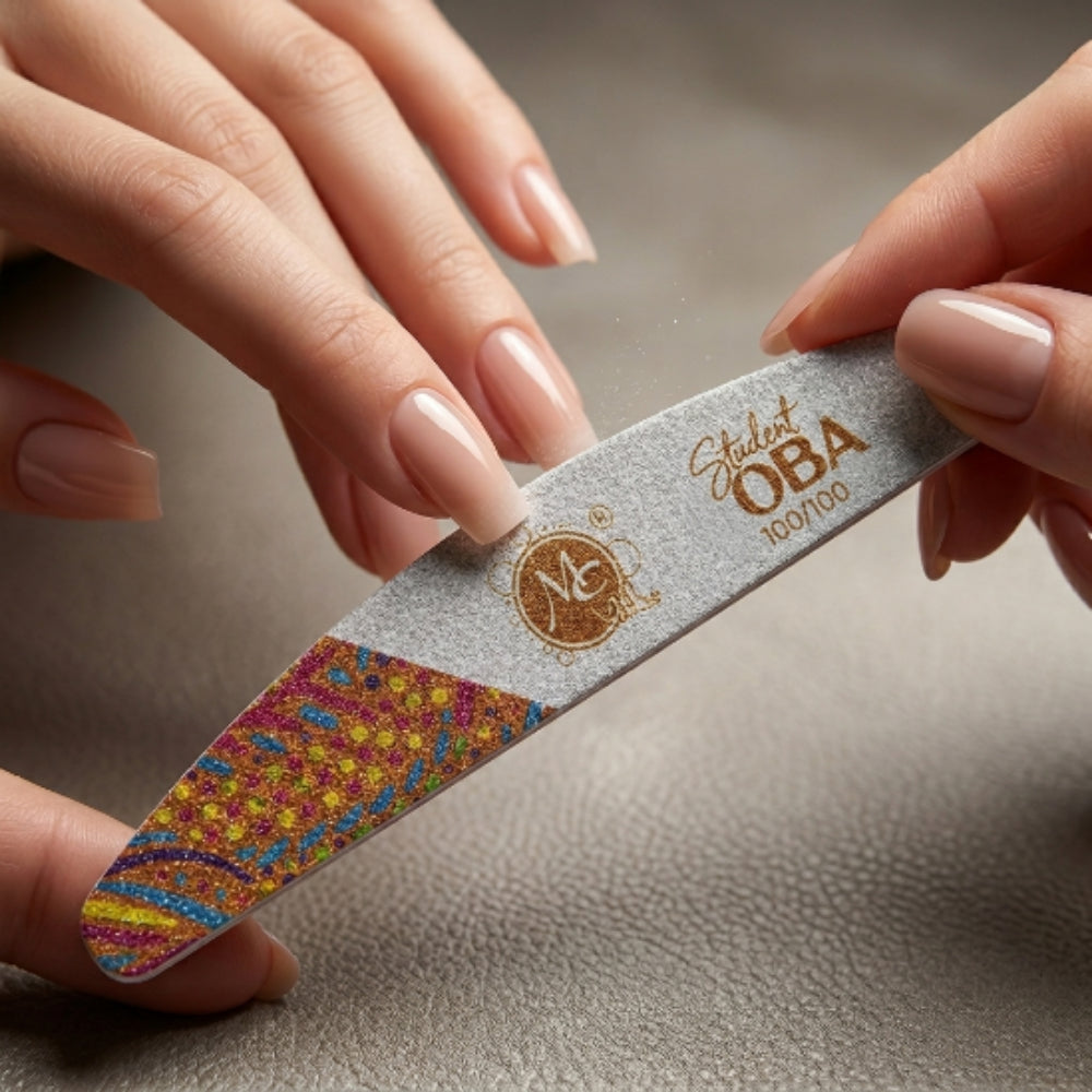 Lima de Uñas Student media Luna 100/100 MC Nails - Limas - Elegans Nails