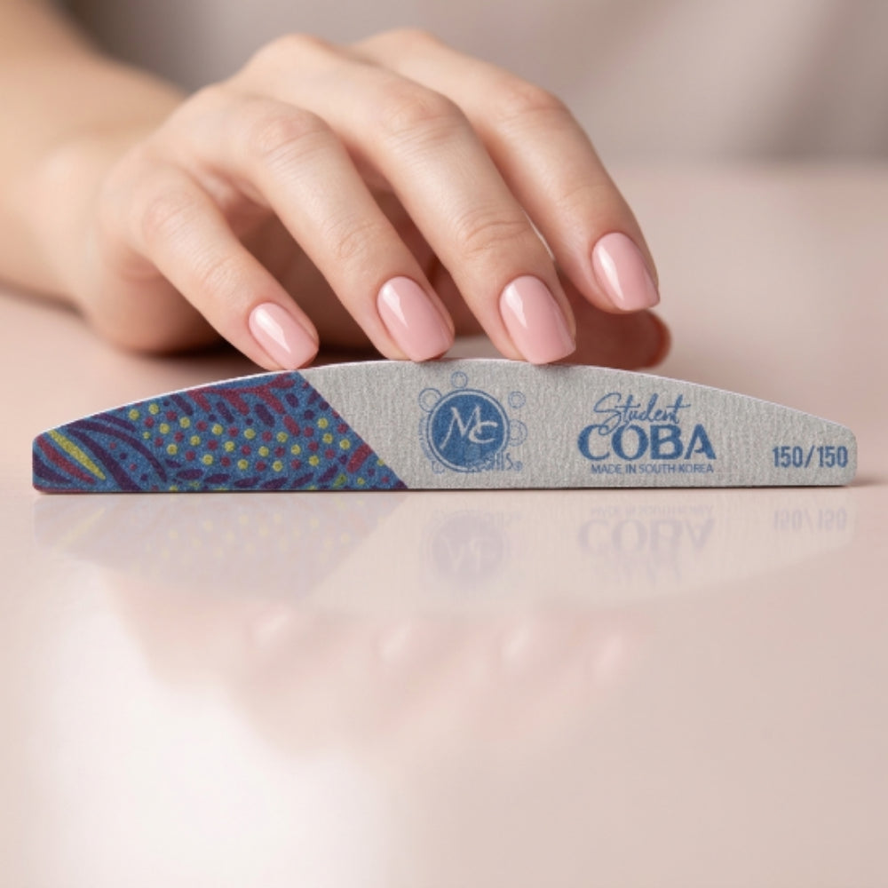 Lima de Uñas Student media Luna 150/150 MC Nails - Limas - Elegans Nails