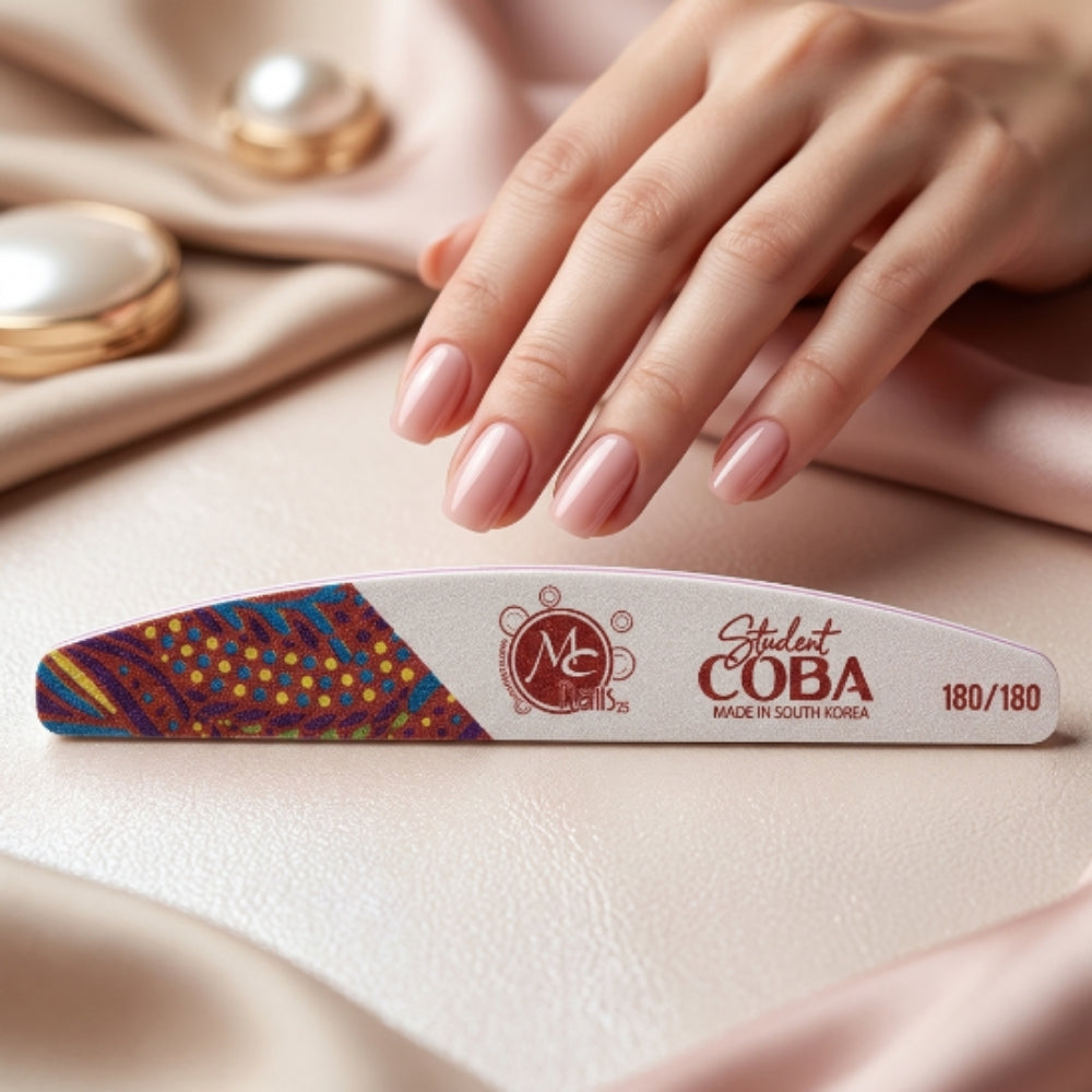 Lima de Uñas Student media Luna 180/180 MC Nails - Limas - Elegans Nails