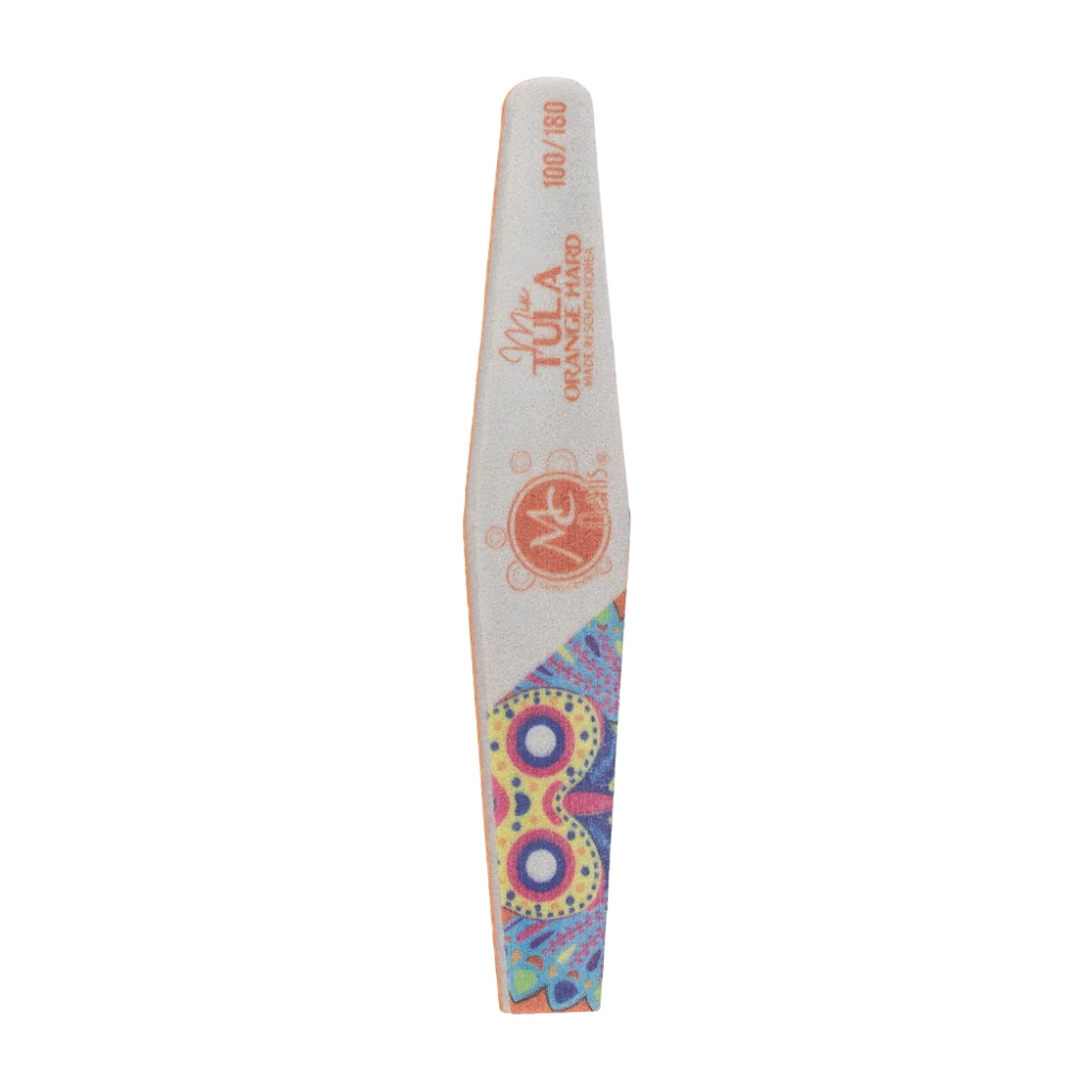 Lima de Uñas Sponge Orange Hard 100/180 MC Nails - Limas - Elegans Nails