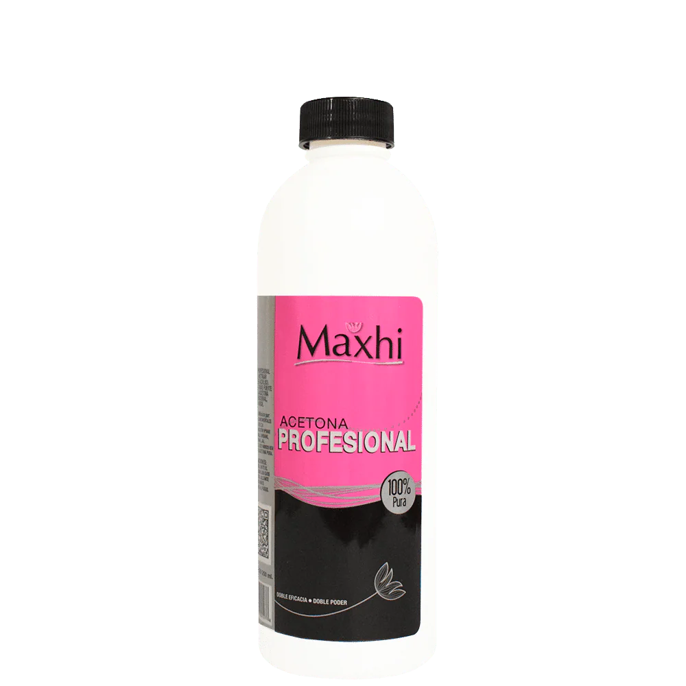 Acetona Pura para Uñas Profesional Maxhi 250 ml - Acetona - Elegans Nails
