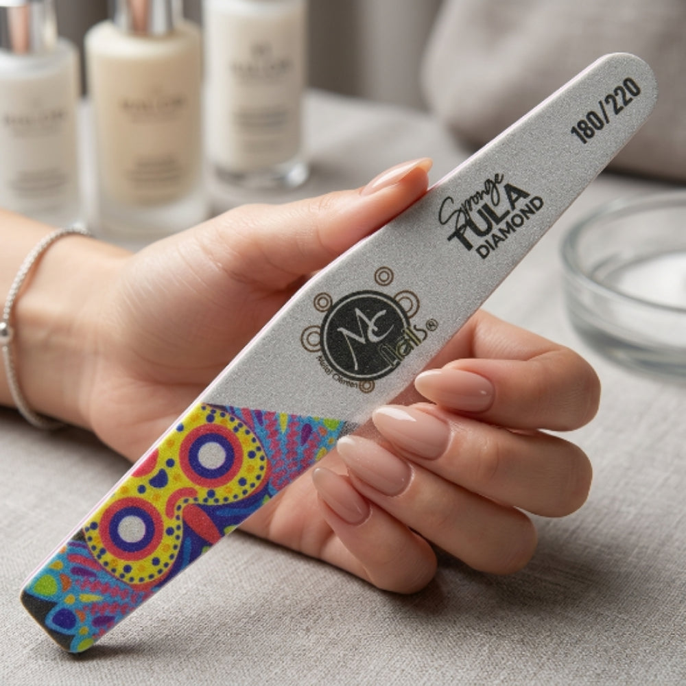 Lima de Uñas Sponge MC Nails 180/220 - Limas - Elegans Nails