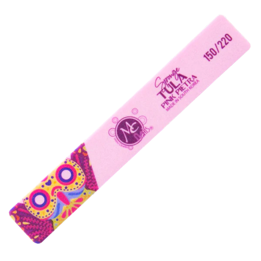 Lima de Uñas Sponge Pink Pietra 150/220 MC Nails - Limas - Elegans Nails