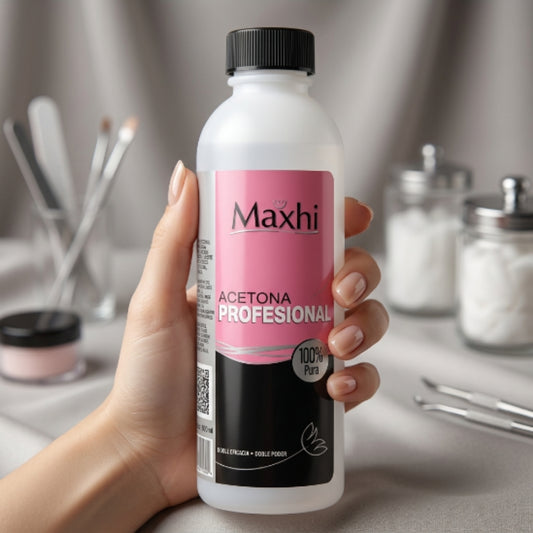Acetona Pura Para Uñas Profesional Maxhi 500 ml - Acetona - Elegans Nails