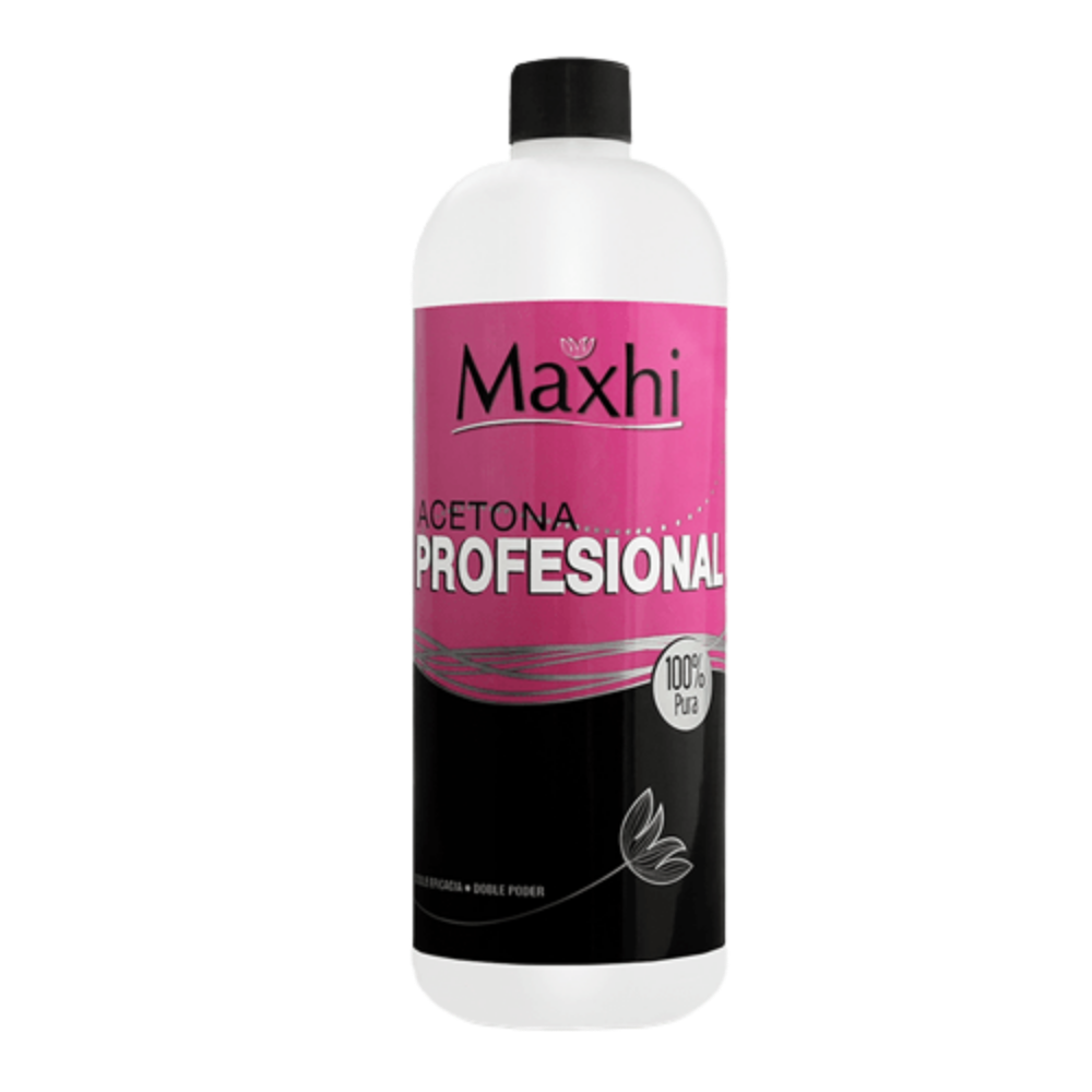 Acetona Pura Uñas Profesional Maxhi 1 Litro - Acetona - Elegans Nails